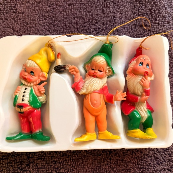 Other - Vintage 1988 Elf hangup ornaments